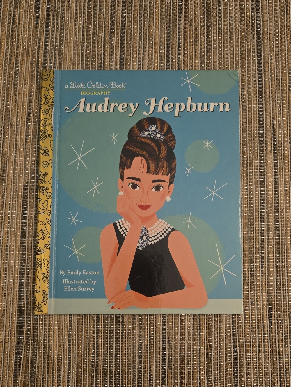 NWT--Audrey Hepburn Biography A Little Golden Book